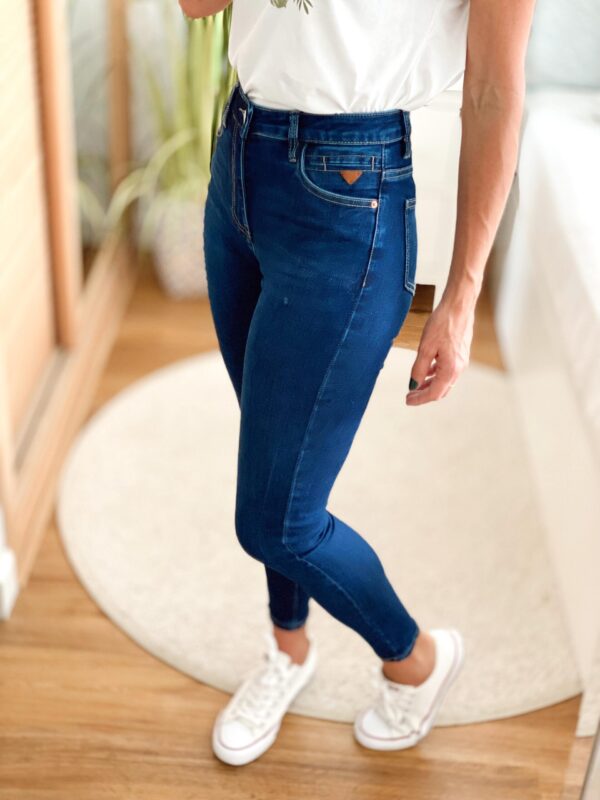Pantalón Pitillo Denim - Imagen 7