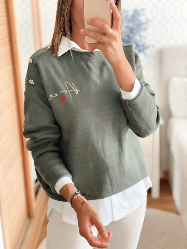 Jersey Amour Verde - Imagen 3