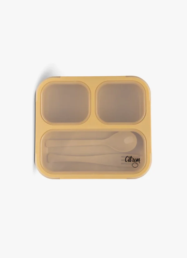 Caja de Almuerzo Petit Bento Amarillo - Citron - Imagen 3