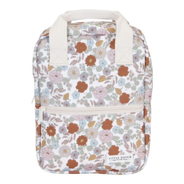 Mochila Vintage Flores - Little Dutch