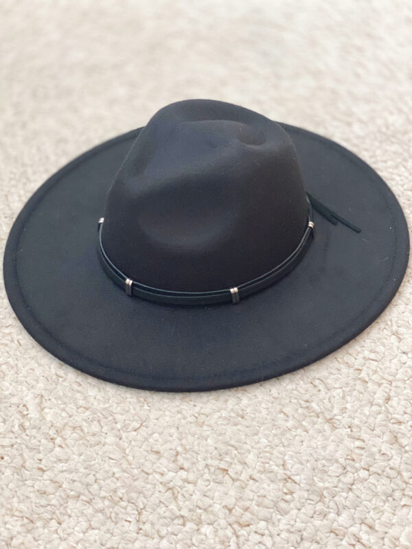 Sombrero Atenea Negro - Imagen 2