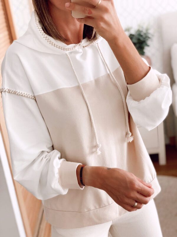 Sudades Beige y Blanca - Imagen 2