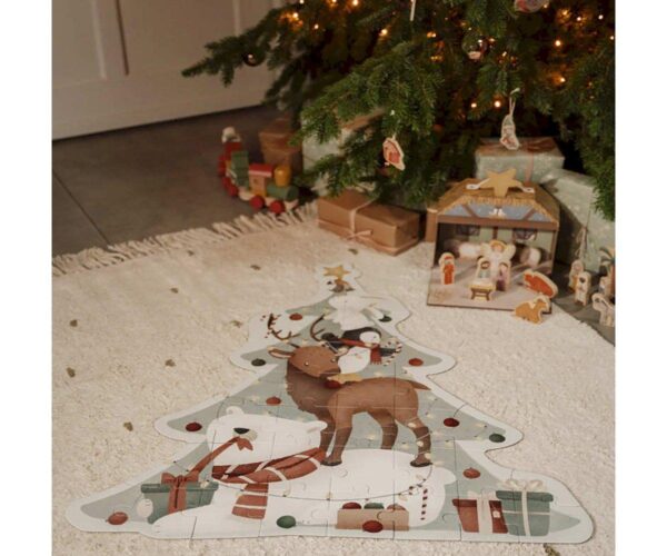 Puzzle XXL Navidad (35 piezas) - Little Dutch - Imagen 3