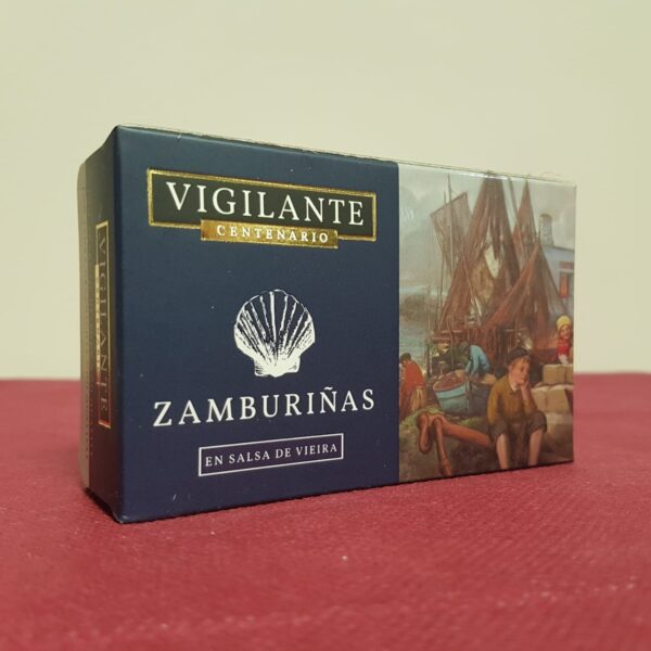 Zamburiñas en Salsa de Vieira Vigilante Centenario